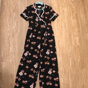 Long floral jumpsuit